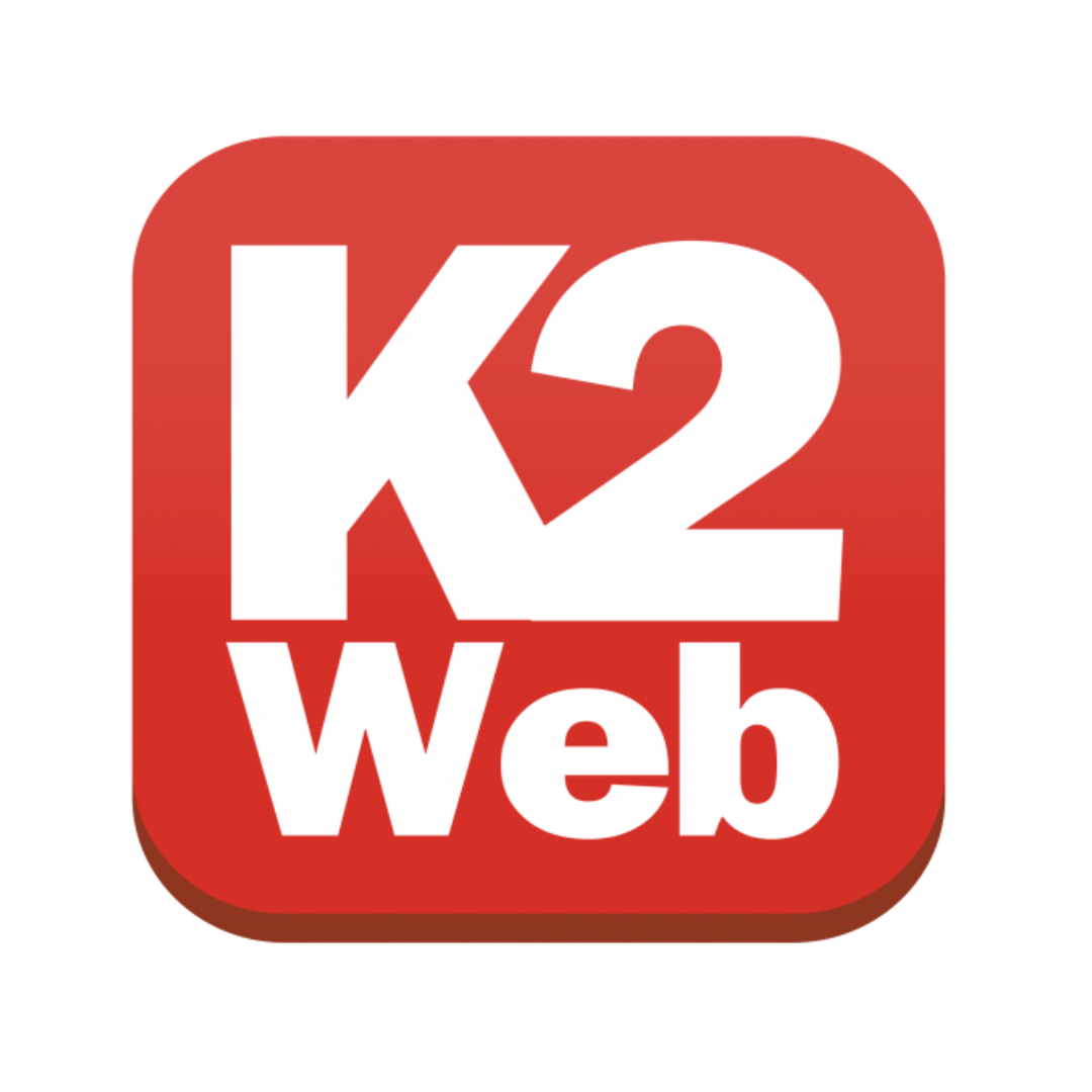 Logo oficial da K2web